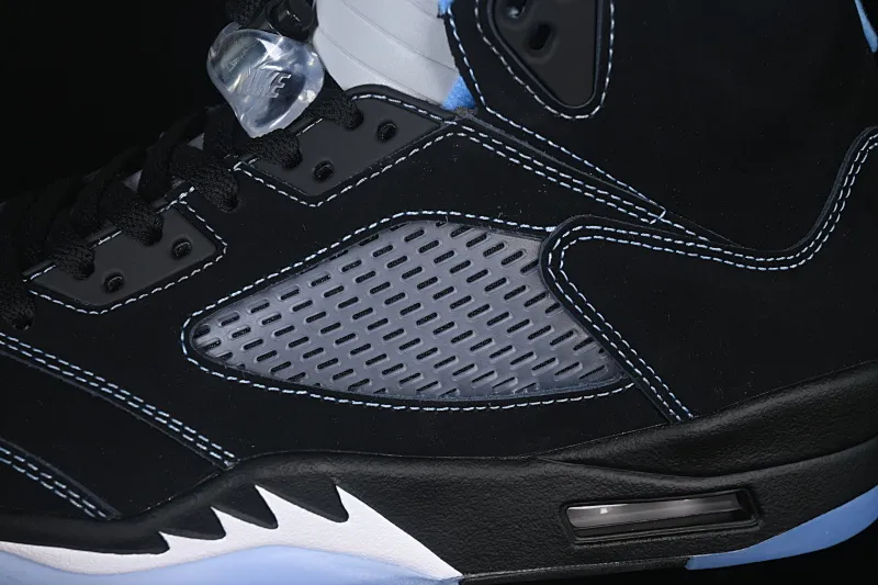 All categories Air Jordan Jordan series basketball shoes Air Jordan 5 OG version Air Jordan 5 Retro "Black University Blue" AJ5 Joe 5 University Blue DD0587-008
